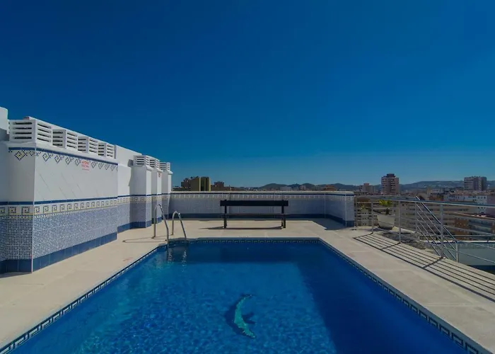 River Playa Beachfront Apartment, Large Terrace Fuengirola